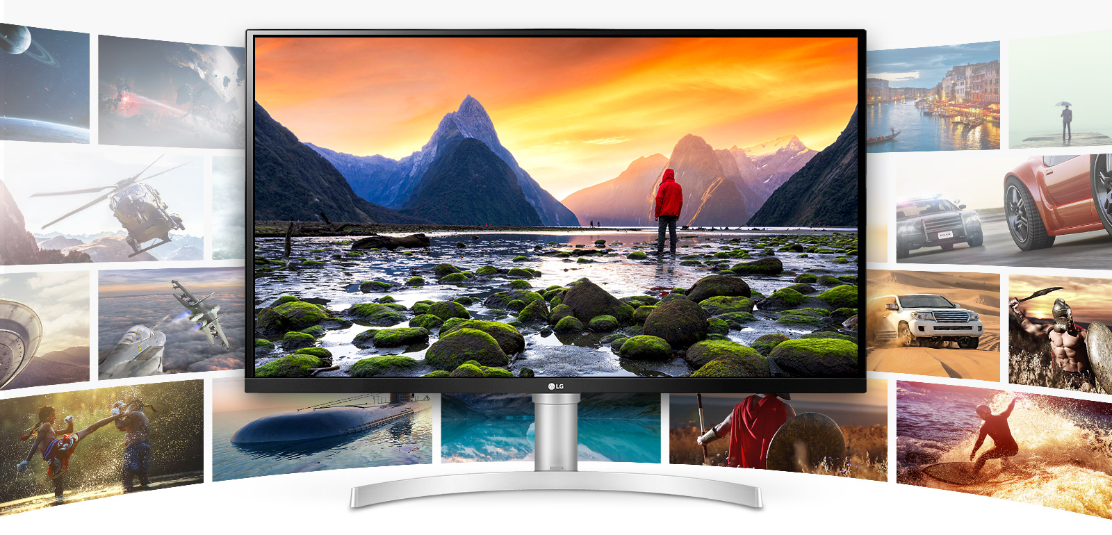 شركة LG تطلق شاشة 32UN650-W 4K UHD Monitor بمقاس 32 بوصة ودقة عرض 4K