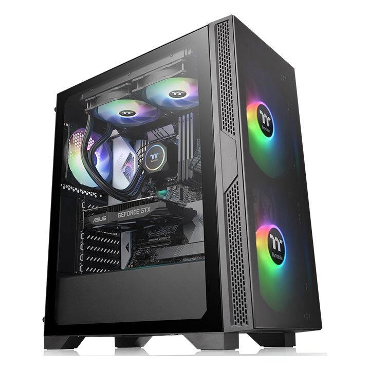 شركة Thermaltake تقدم كيس Versa T25 TG بحجم mid-tower ATX للاعبين