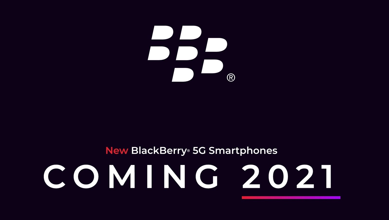 هاتف جديد من BlackBerry في 2021 بلوحة مفاتيح كاملة ودعم 5G