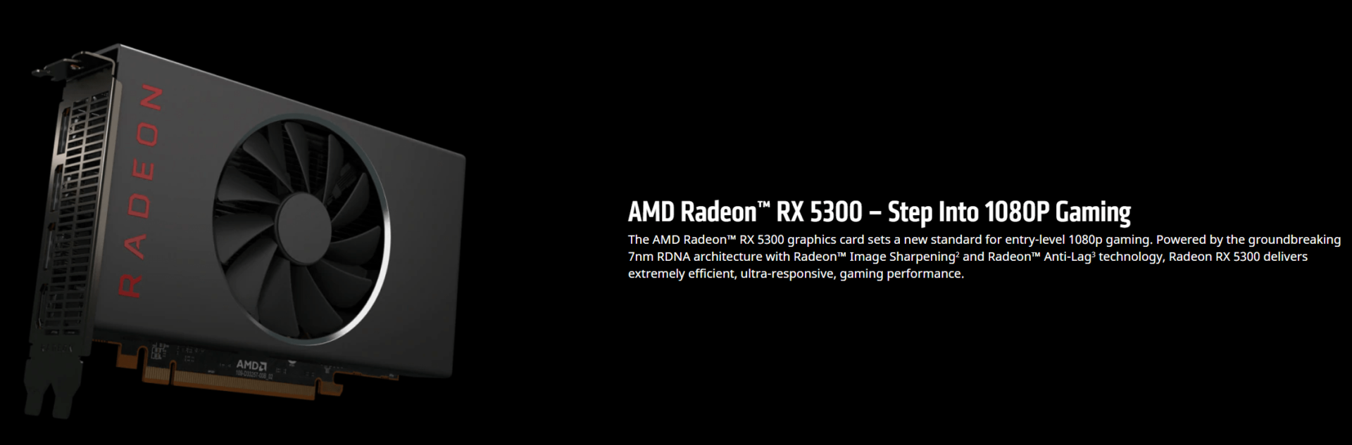 AMD Radeon RX 5300