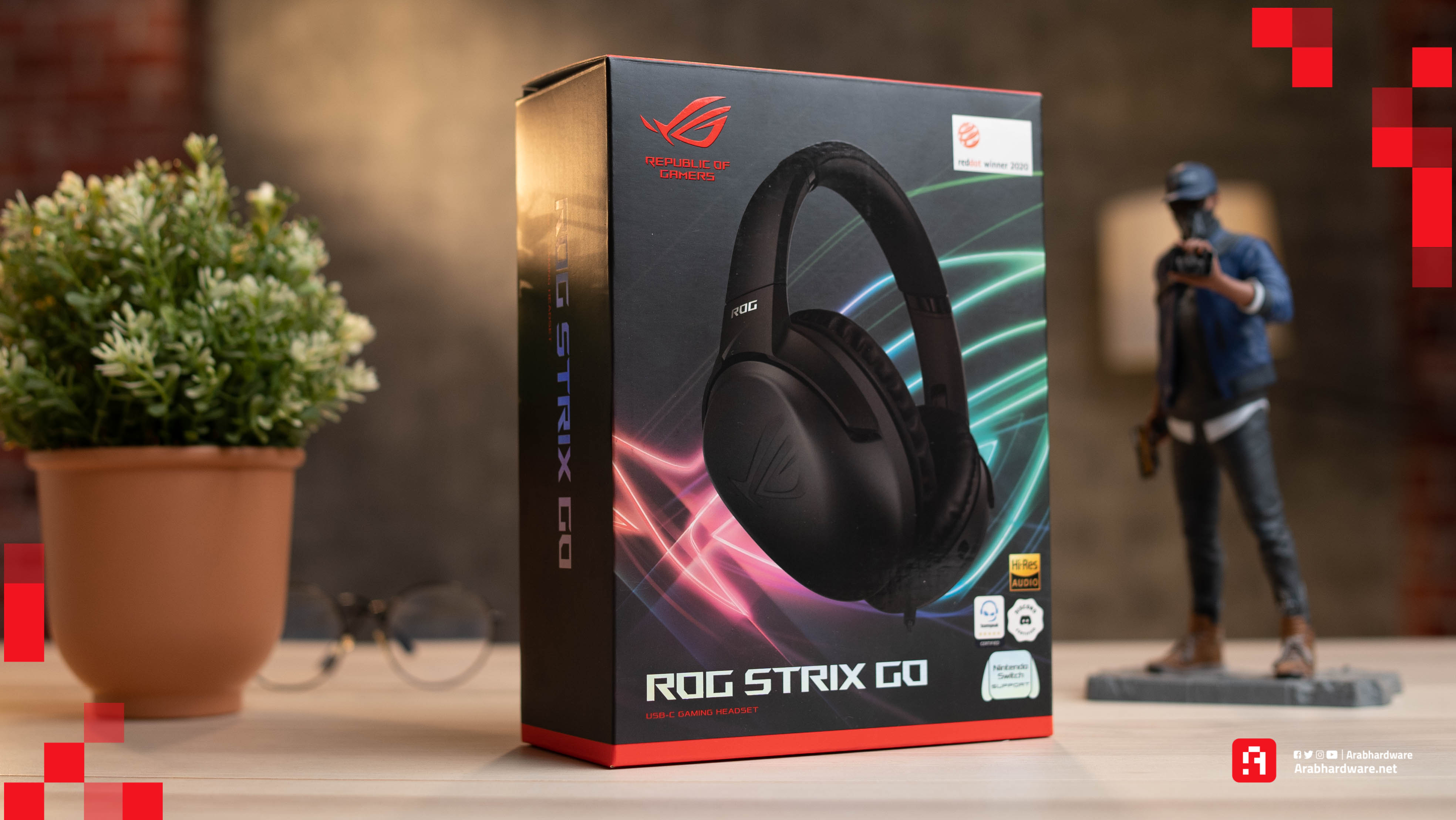مراجعة سماعة الألعاب ROG Strix GO