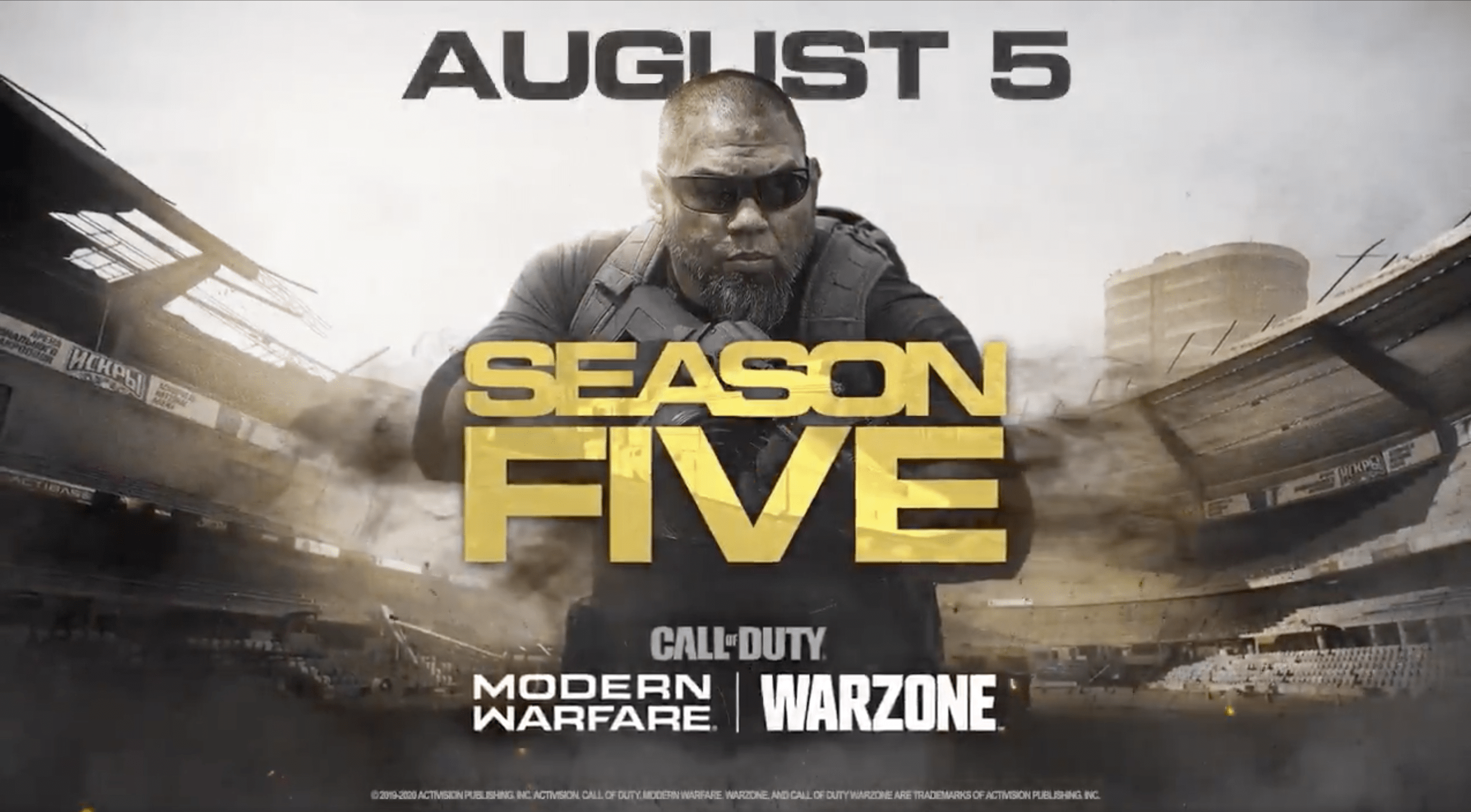 إليك عرض الموسم الخامس لـ COD Warzone والتحميل بدأ بالفعل على PS4