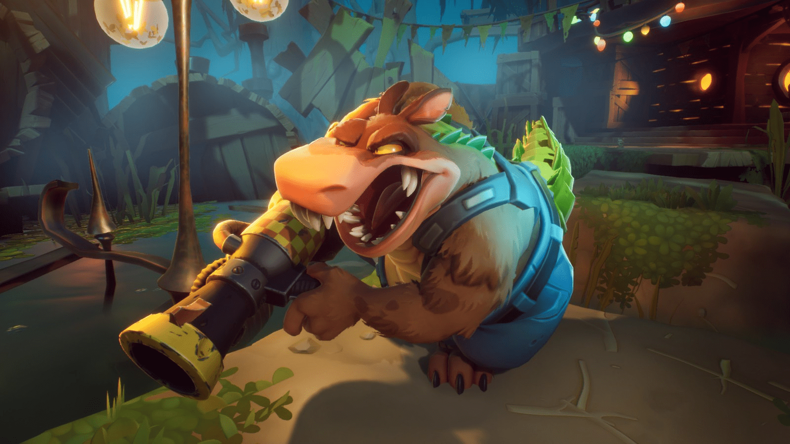 العب بـDingodile وتمتع بأنماط وأزياء جديدة في Crash 4 It's About Time