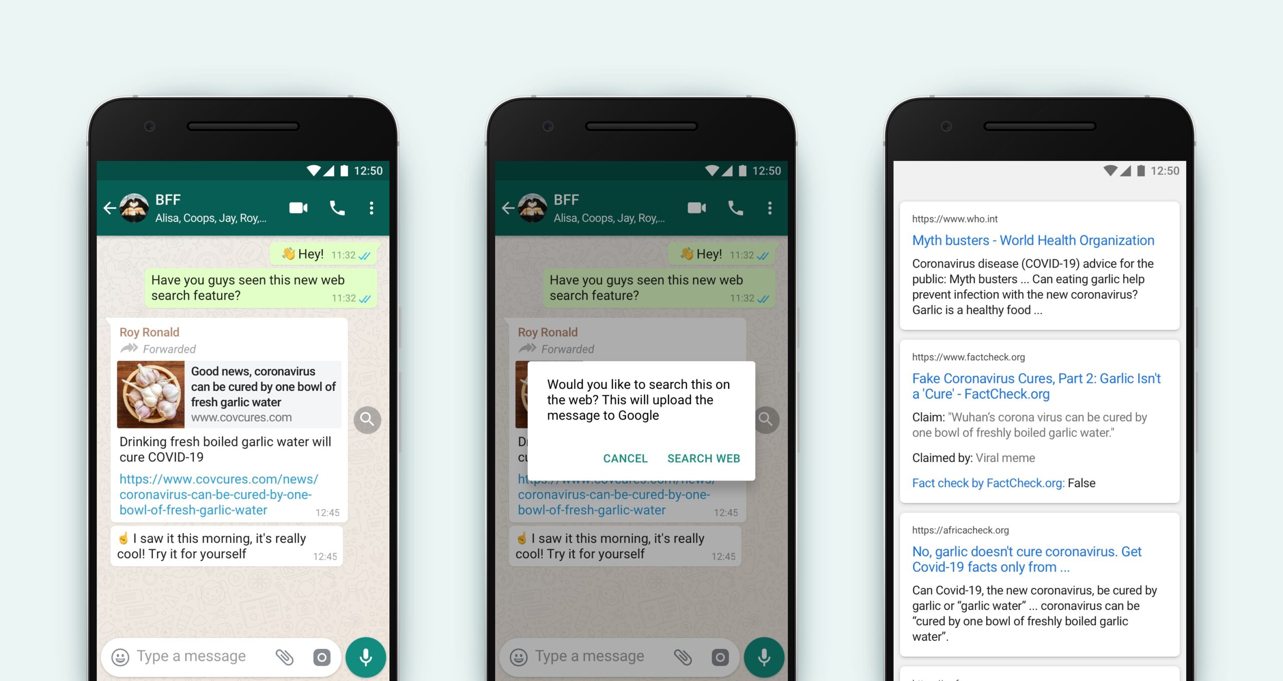 Whatsapp Search The Web