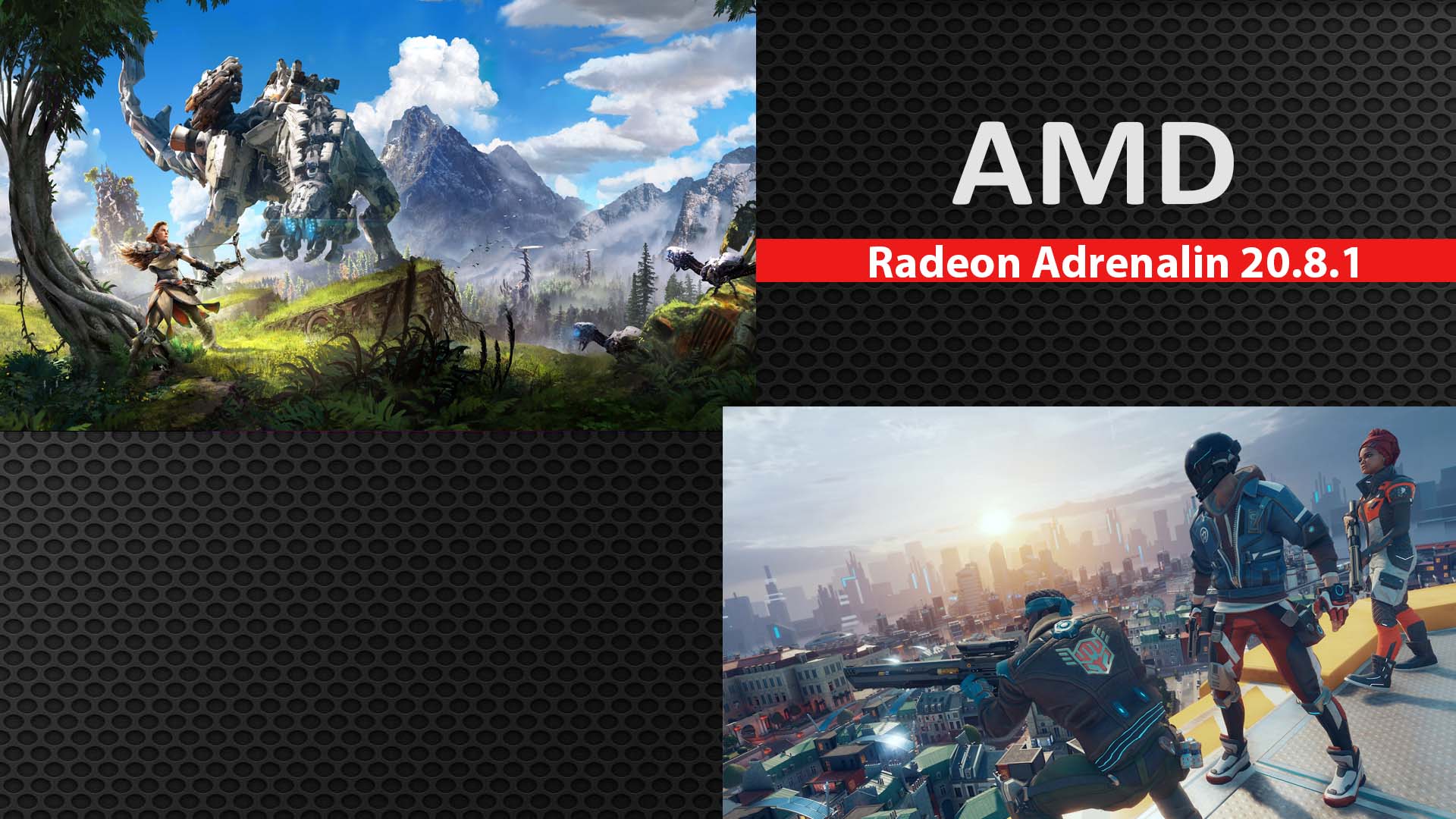 إطلاق تعريف AMD Radeon Adrenalin 20.8.1 مع دعم عدد من الألعاب