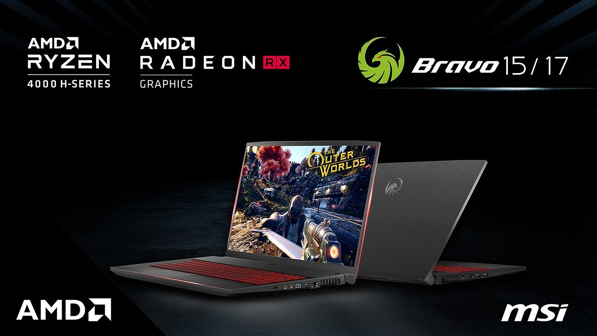 شركة MSI تعلن عن لاب توب MSI Bravo 15 المخصص للألعاب في اليابان