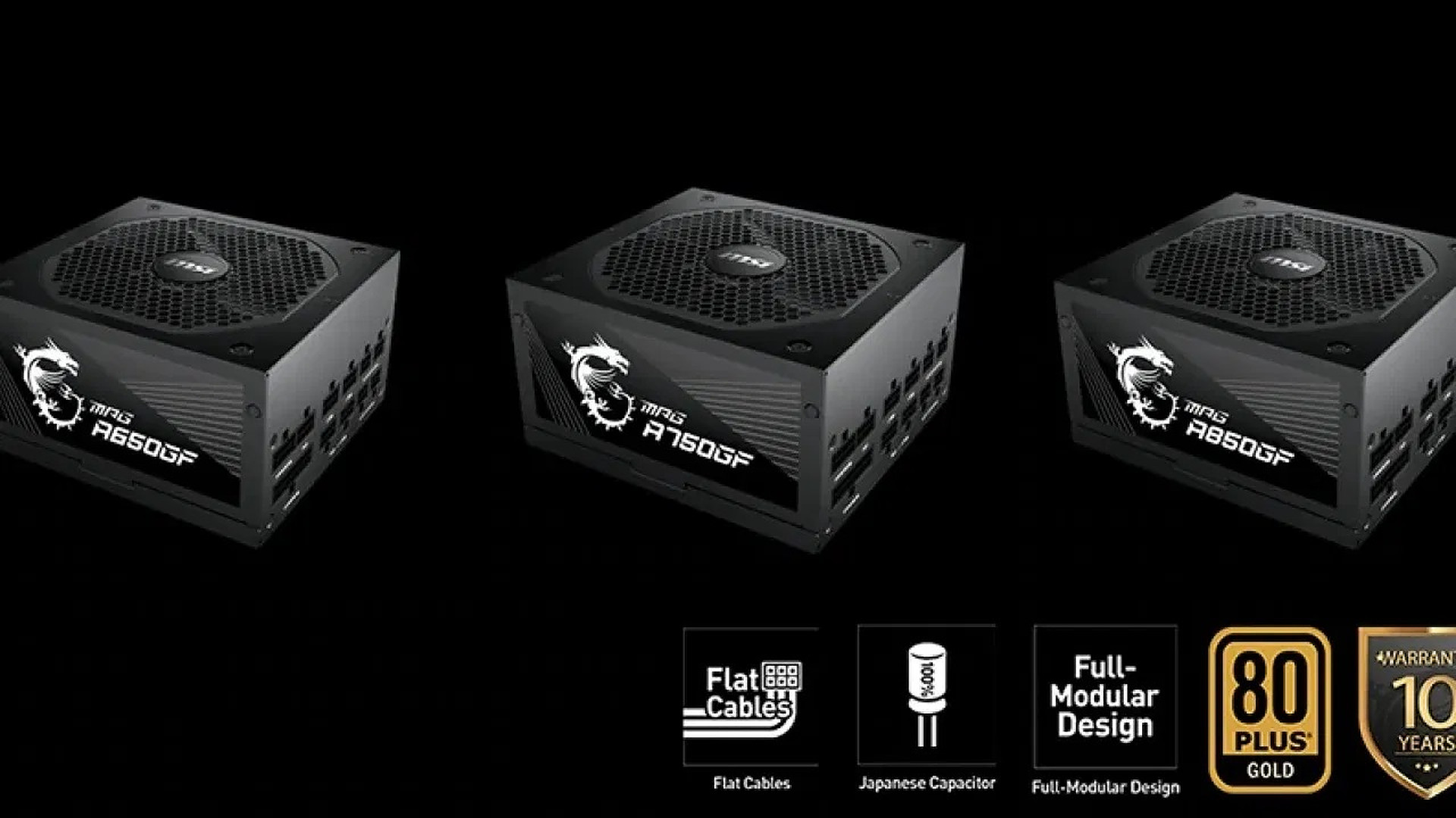 شركة MSI تكشف النقاب عن سلسلة MPG GF من مزودات الطاقة الإحترافية