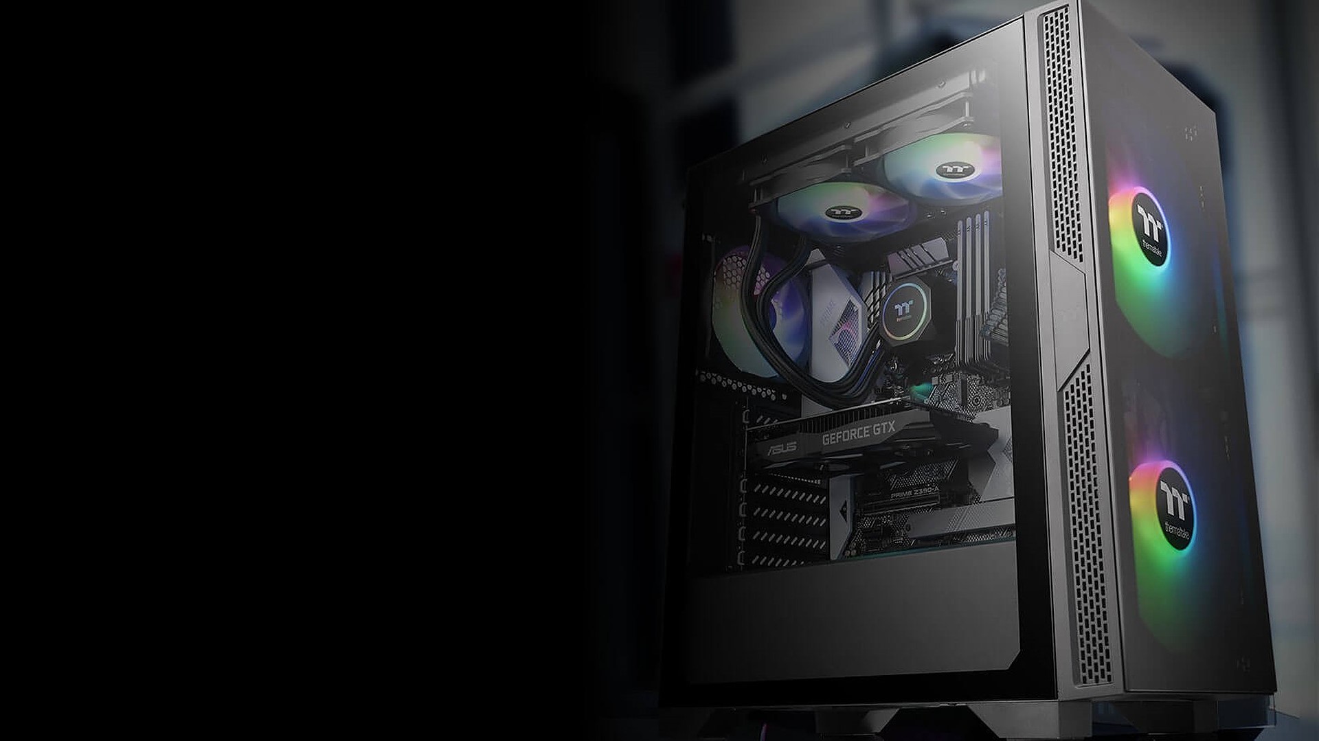 شركة Thermaltake تقدم كيس Versa T25 TG بحجم mid-tower ATX للاعبين