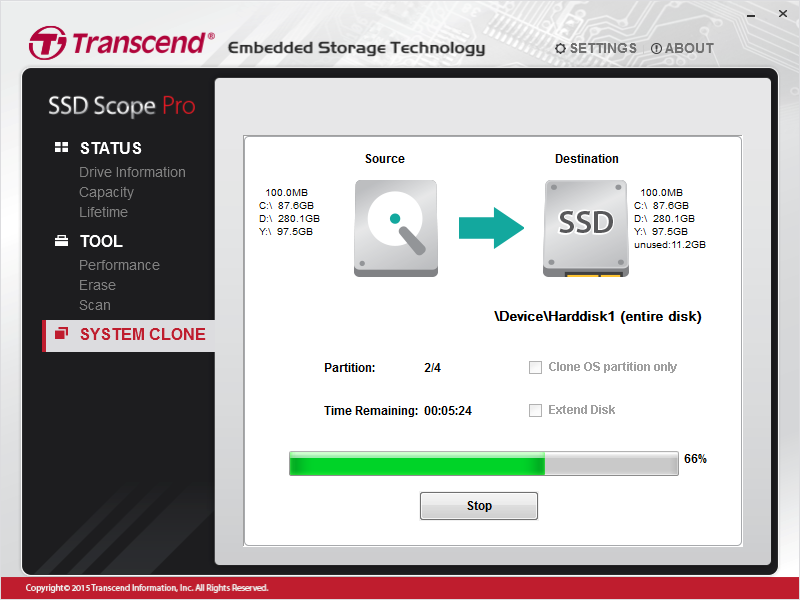 نظرة على برنامج Transcend SSD Scope ، أداتك للتحكم في وحدة التخزين