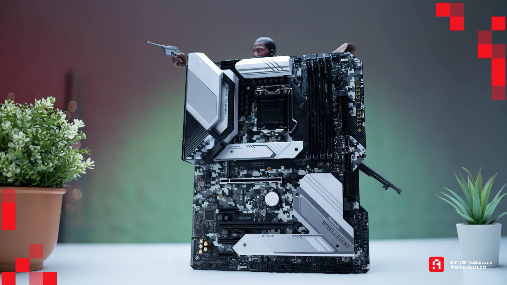 مراجعة اللوحة الأم ASRock B550 Steel Legend