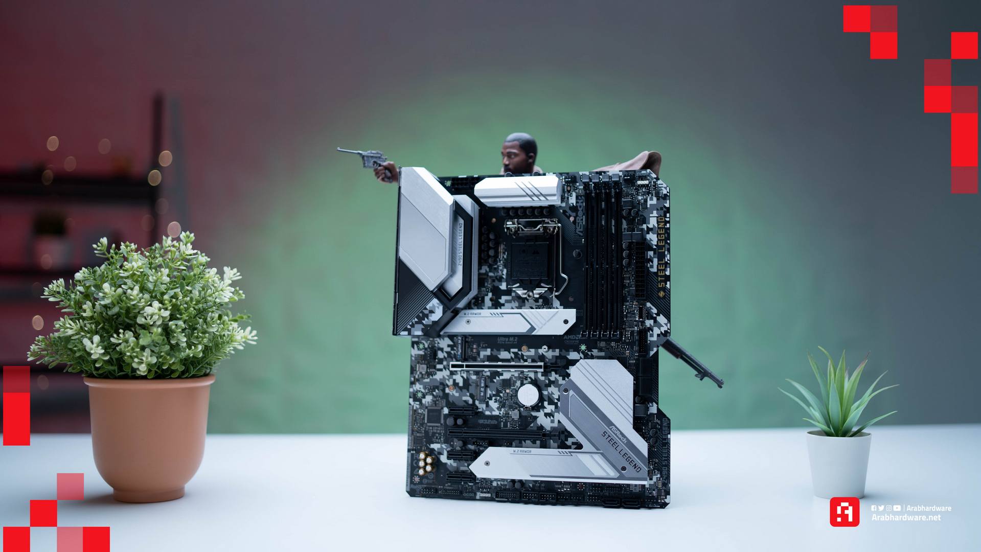 مراجعة اللوحة الأم ASRock Z490 Steel Legend