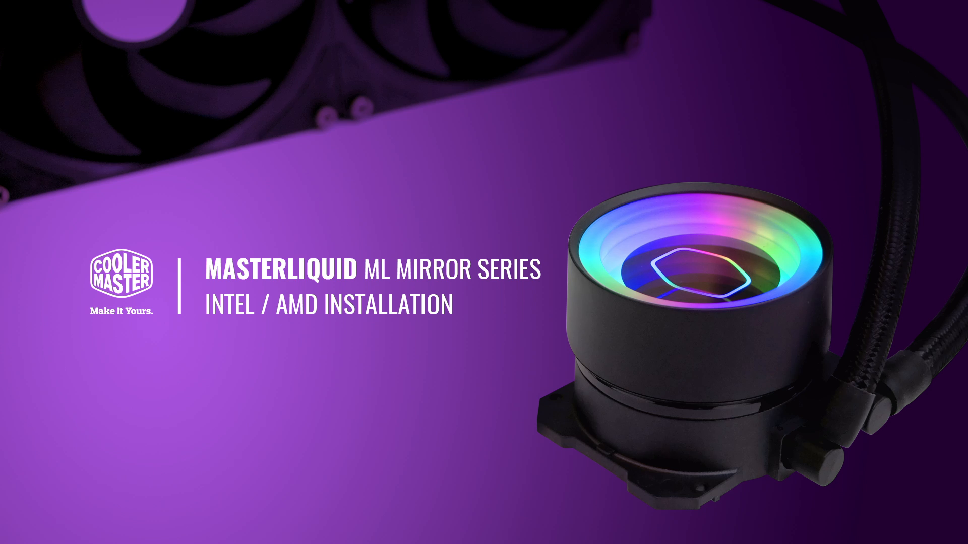 مبردات Cooler Master الجديدة ستعتمد على مضخة أجمل وأقوى من قبل!