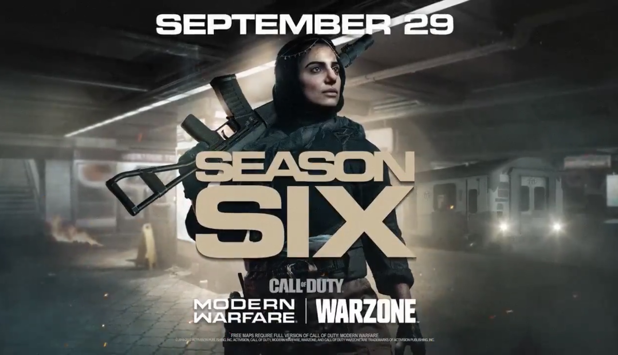 العميلة فرح ومترو الأنفاق يظهران في عرض الموسم السادس من COD Warzone!