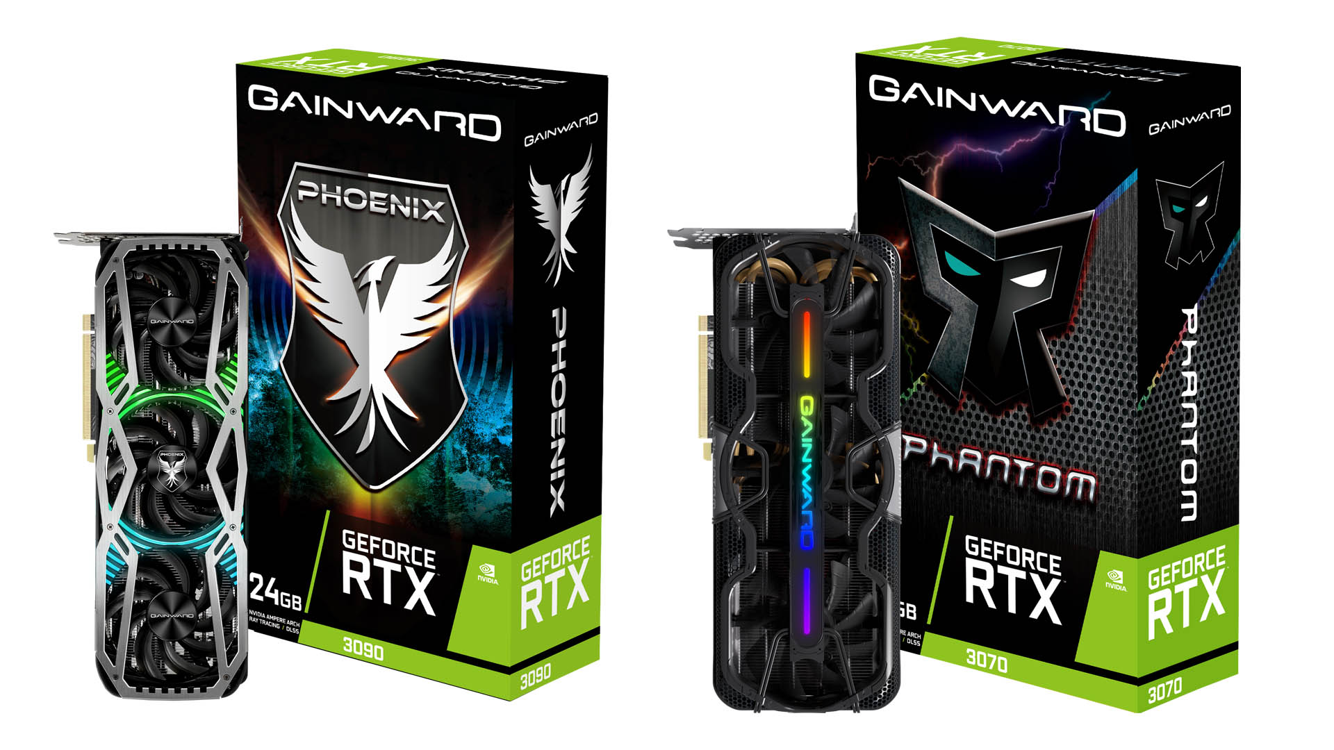 المزيد من البطاقات الرسومية مع سلسلة GAINWARD RTX 30 Phoenix