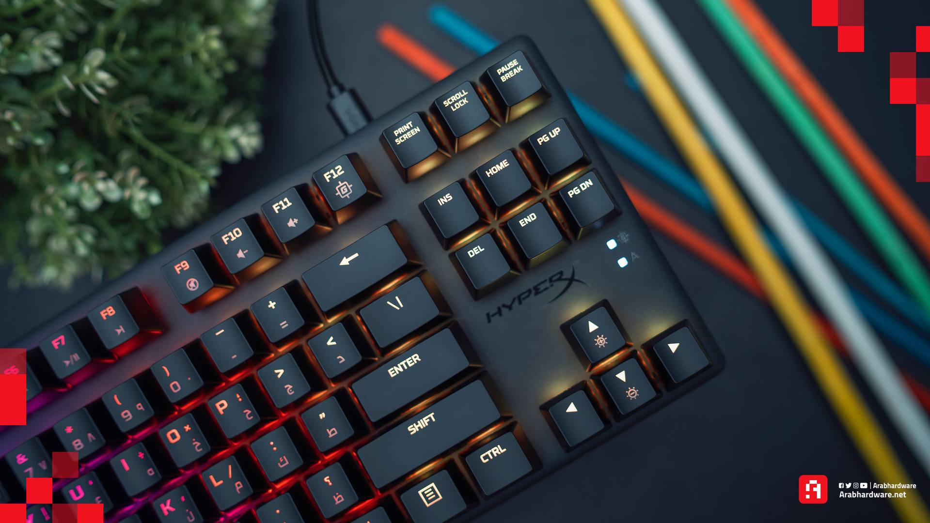 مراجعة كيبورد الألعاب HyperX Alloy Origins Core