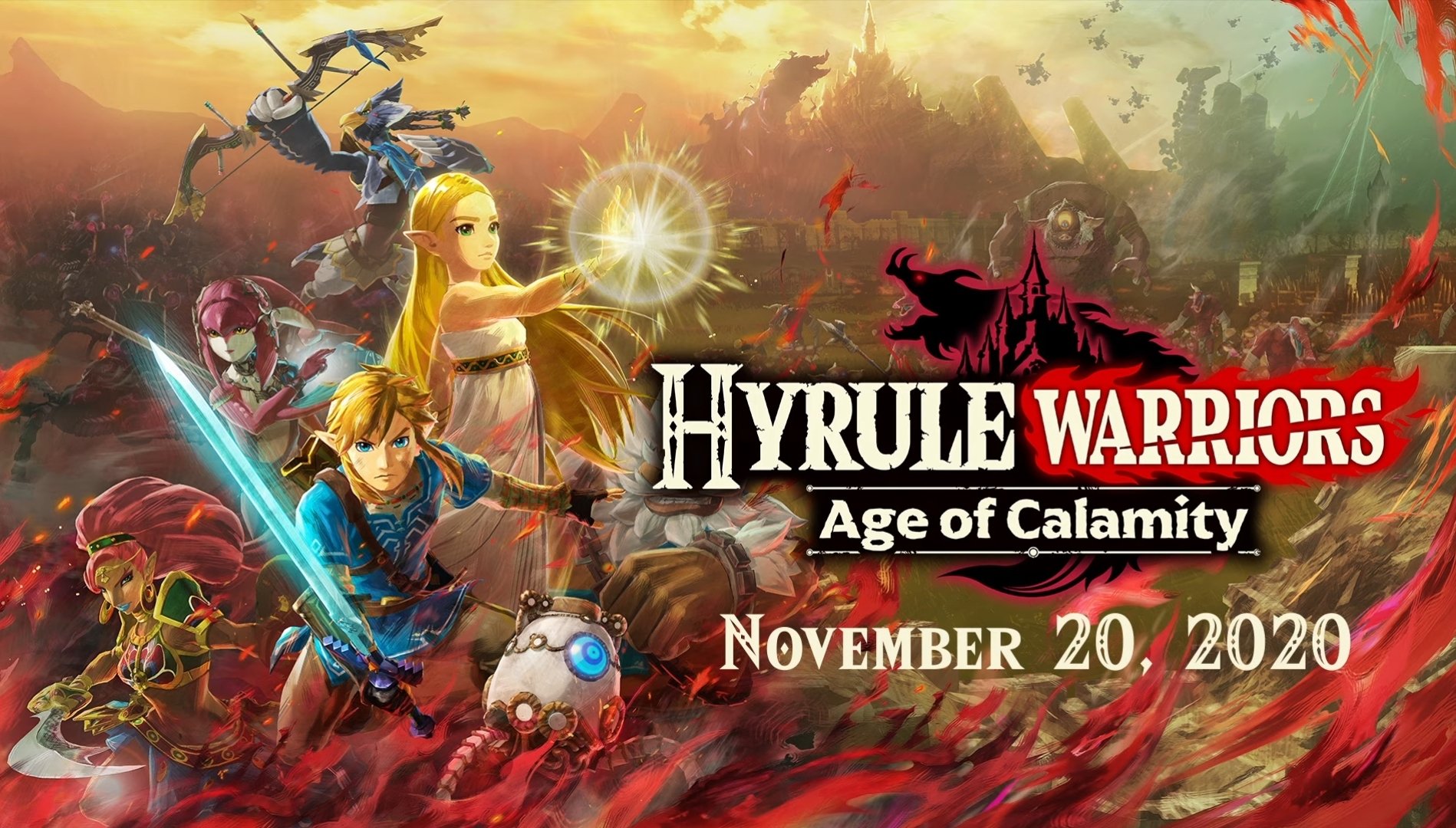 الكشف رسمياً عن عنوان Nintendo الضخم Hyrule Warriors: Age of Calamity