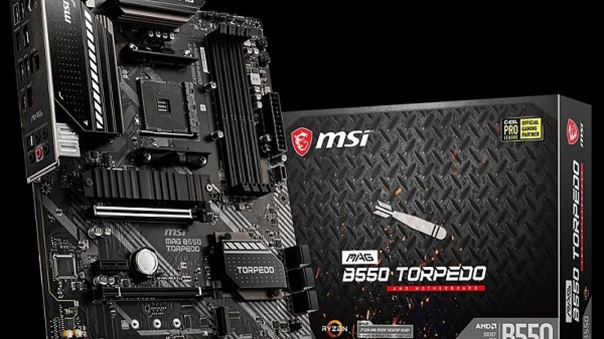 شركة MSI تعلن عن اللوحة الأم MAG B550 TORPEDO الجديدة للاعبين
