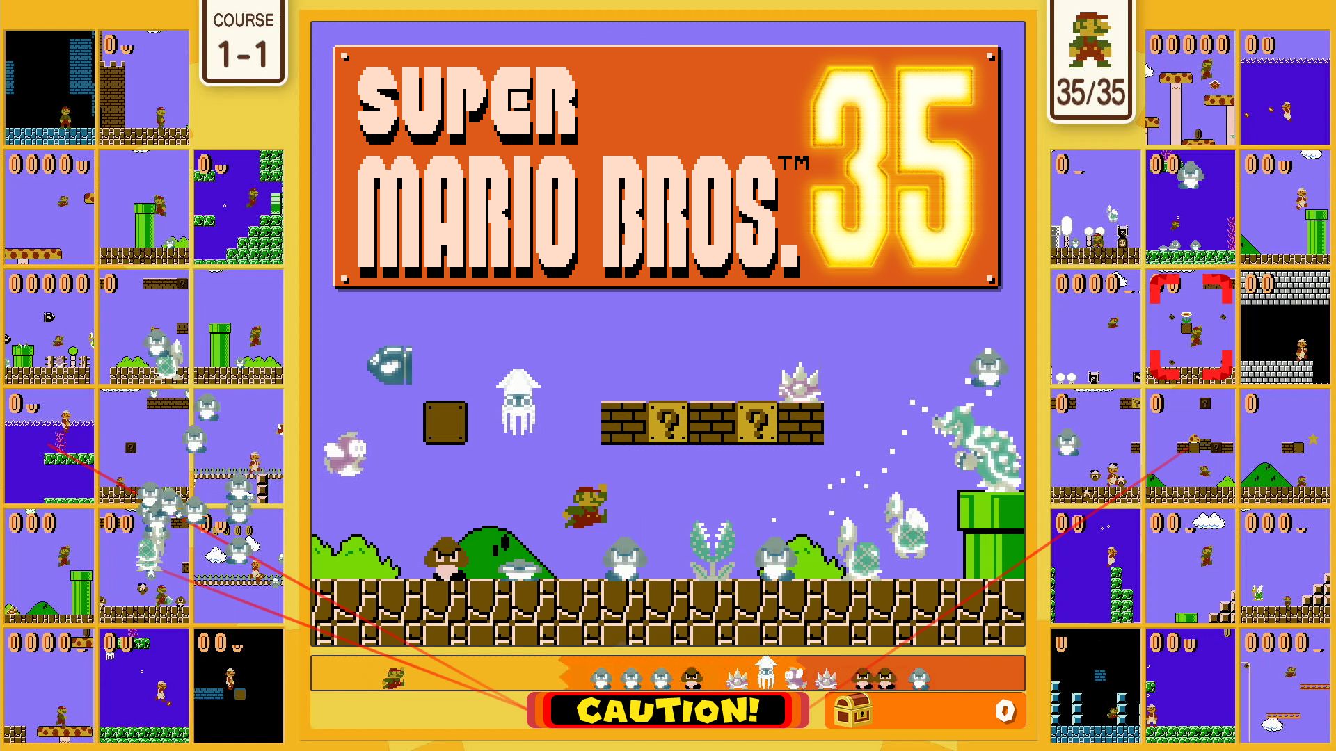 لعبة Super Mario Bros. 35 قادمة إلينا رسمياً في 1 أكتوبر !