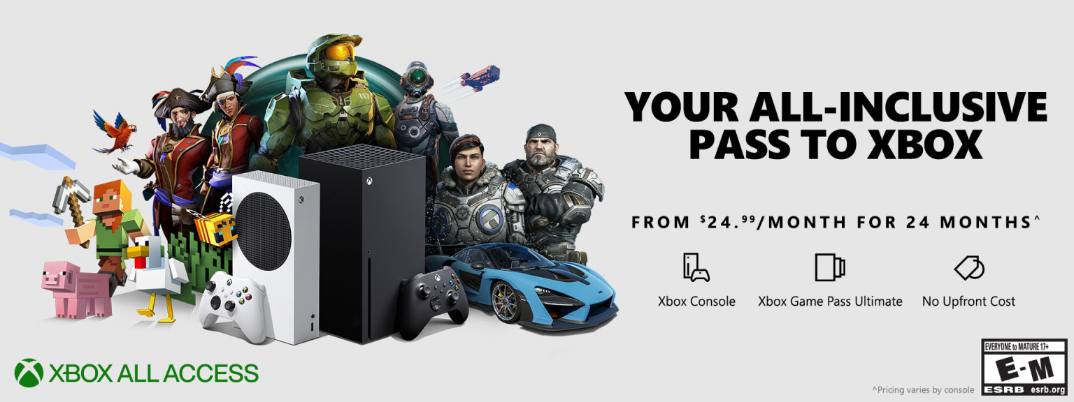 مقارنة Xbox Series X و Xbox Series S وملخص قنابل Xbox اليوم ضد سوني! Xbox All Access Xbox Series X Xbox