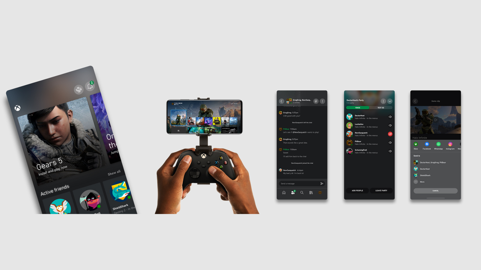 تطبيق Xbox هواتف Xbox Series X|S مايكروسوفت