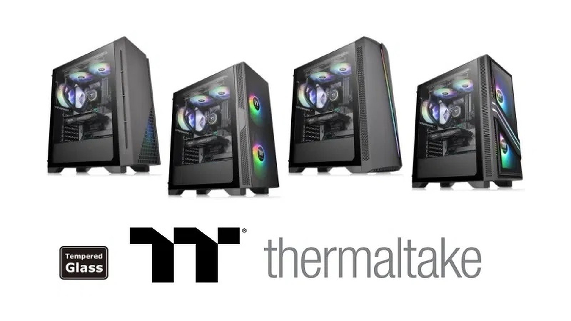 شركة Thermaltake تعلن عن تشكيلة جديدة من صناديق الحاسب مع اضاءة RGB