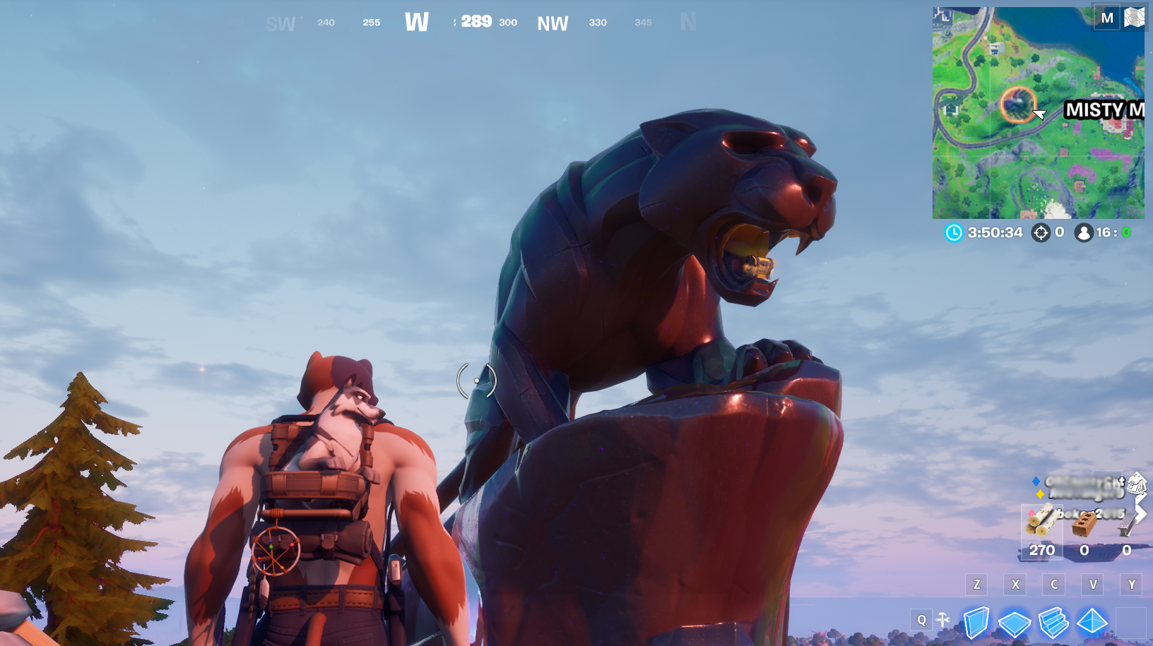 لعبة Fortnite تٌضيف نصب تذكاري لفهد أسود بعد وفاة الممثل Chadwick BM