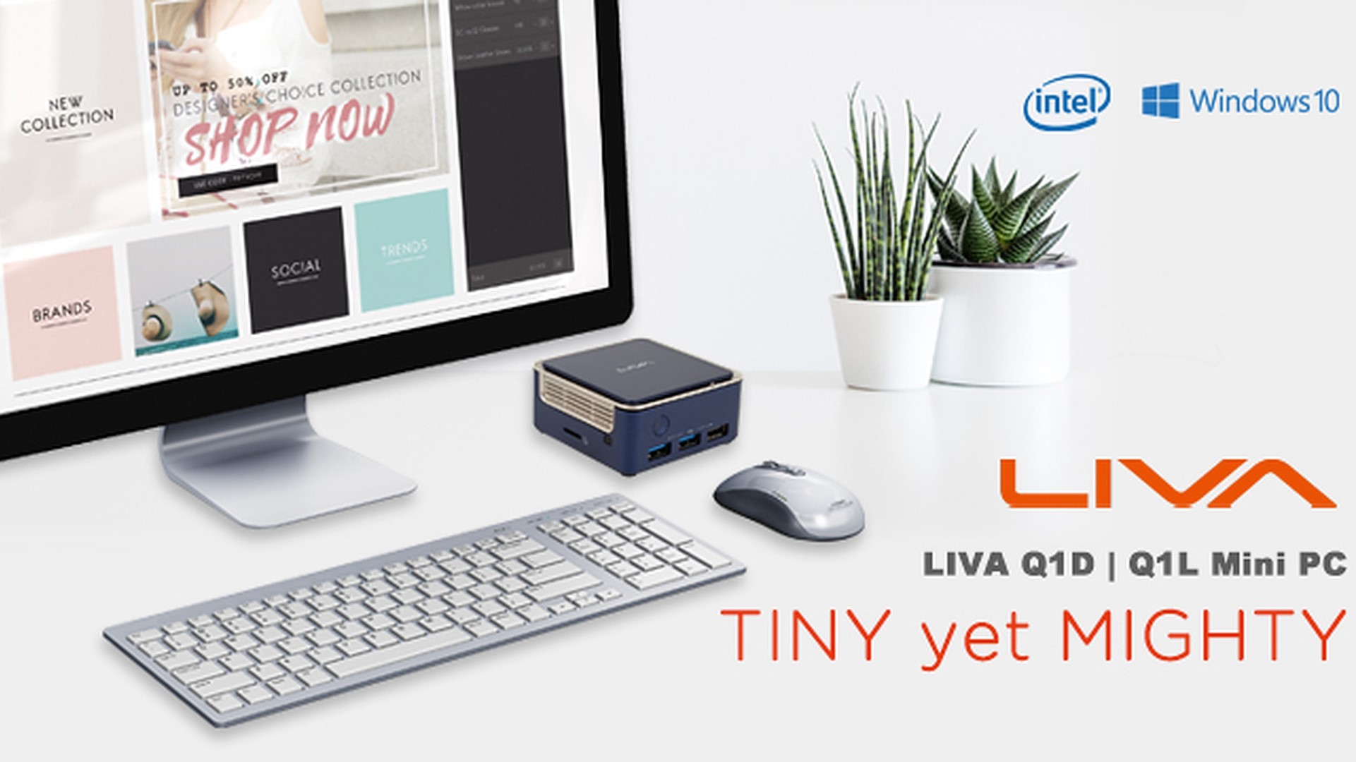 شركة ECS تعلن عن سلسلة حواسيب LIVA Q1 فائقة الصغر متعددة الاستخدامات
