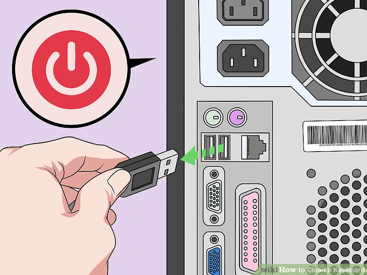 كيف يمكنك تنظيف لوحة المفاتيح الخاصة بك من السوائل بالشكل الأمثل !