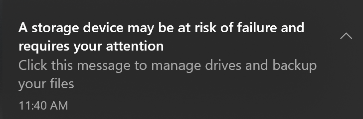 Windows 10 NVMe SSD