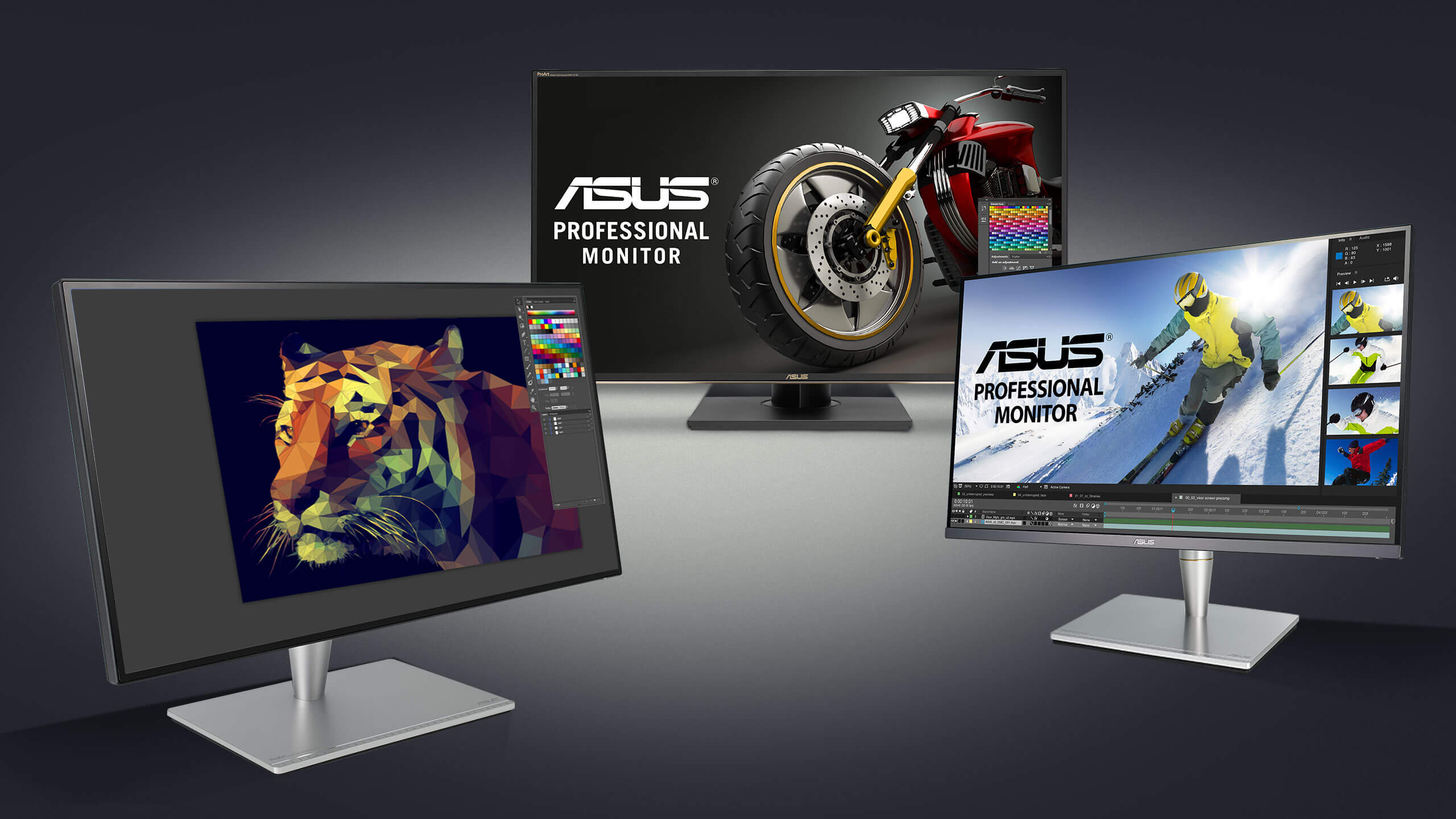 شركة ASUS تكشف عن شاشتين جدد من فئة ProArt بدقة الـ 4K!