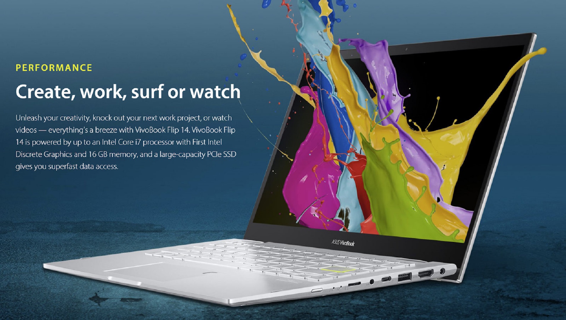 قد نرى معالج رسومي مستقل من Intel لأول مرة في VivoBook Flip 14 القادم