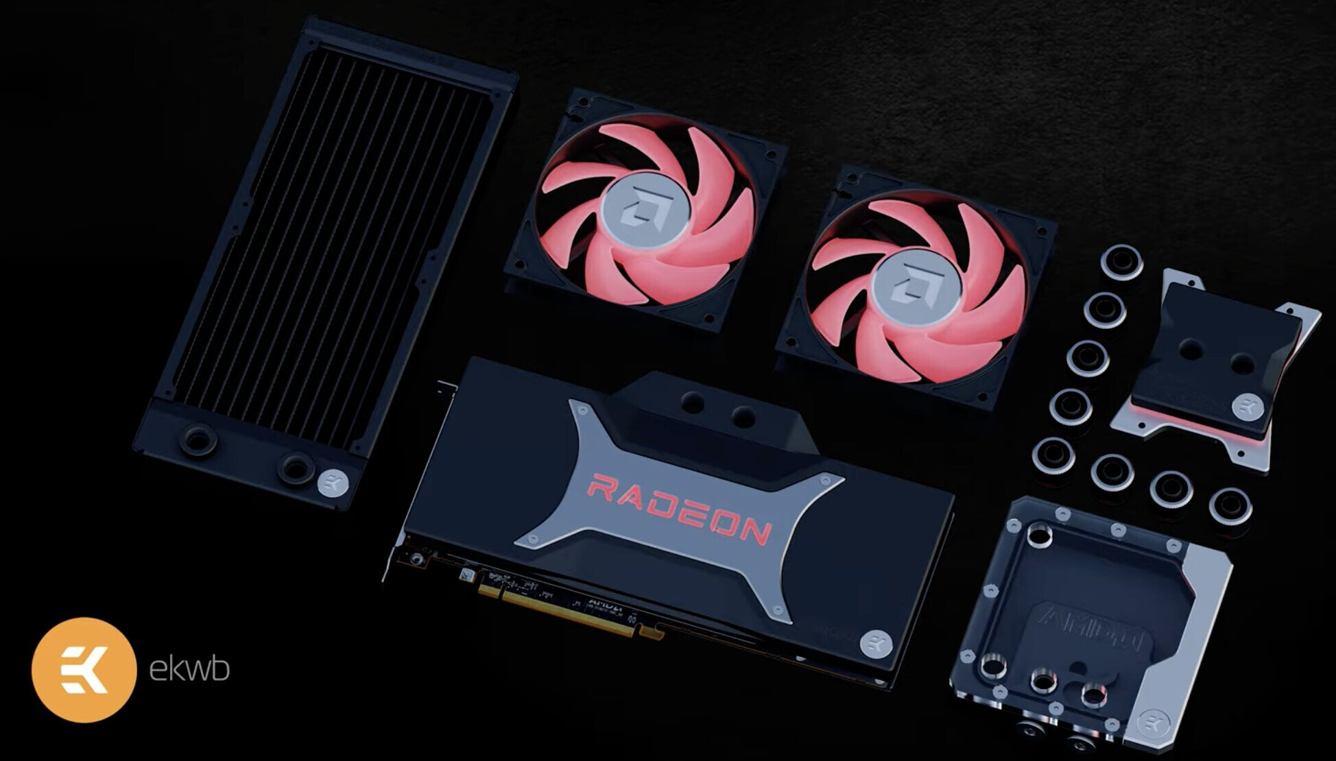 EKWB لديها ما يثير اهتمامك مع مجموعة تبريد خاصة لبطاقات/معالجات AMD