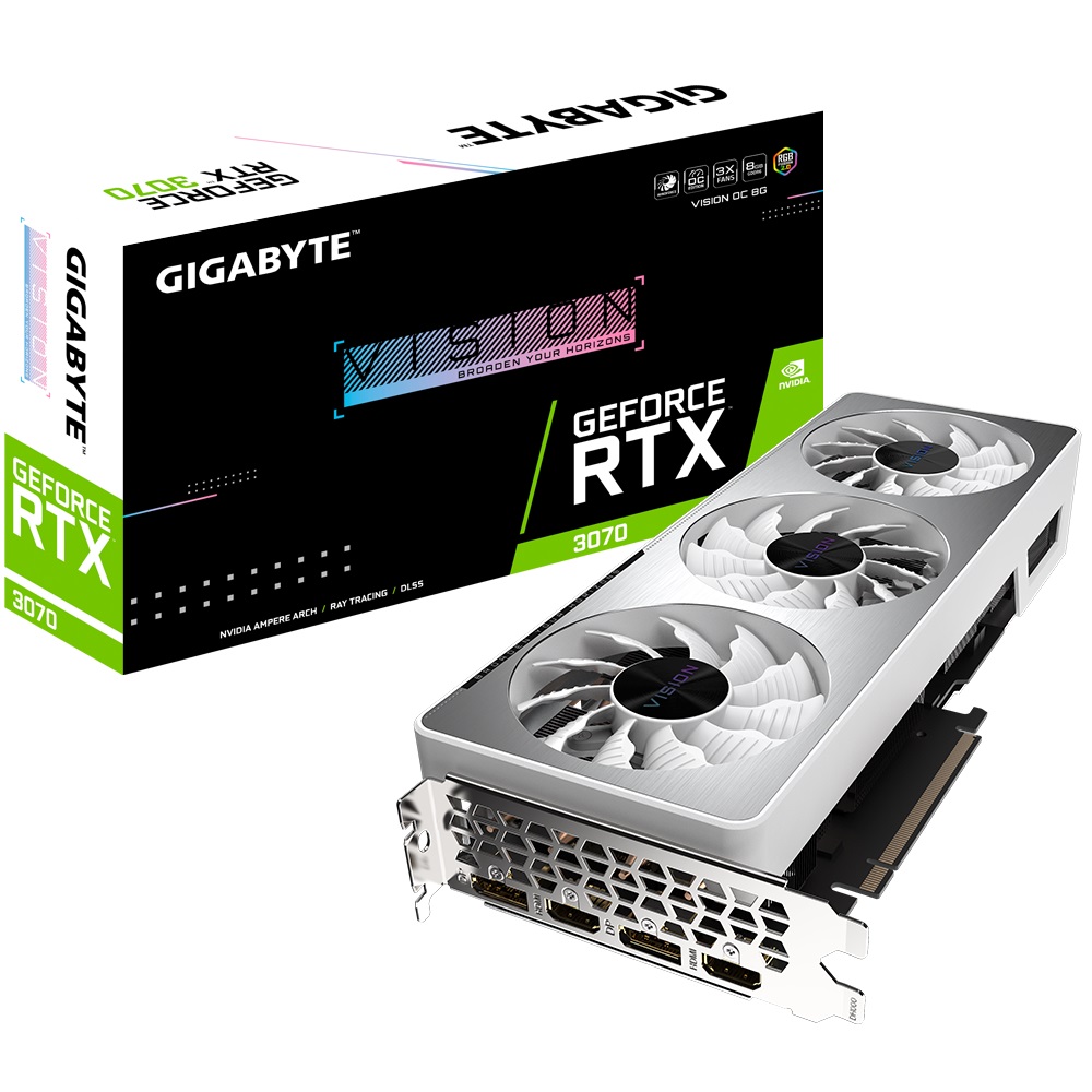 Gigabyte GeForce RTX 3070 VISIOn