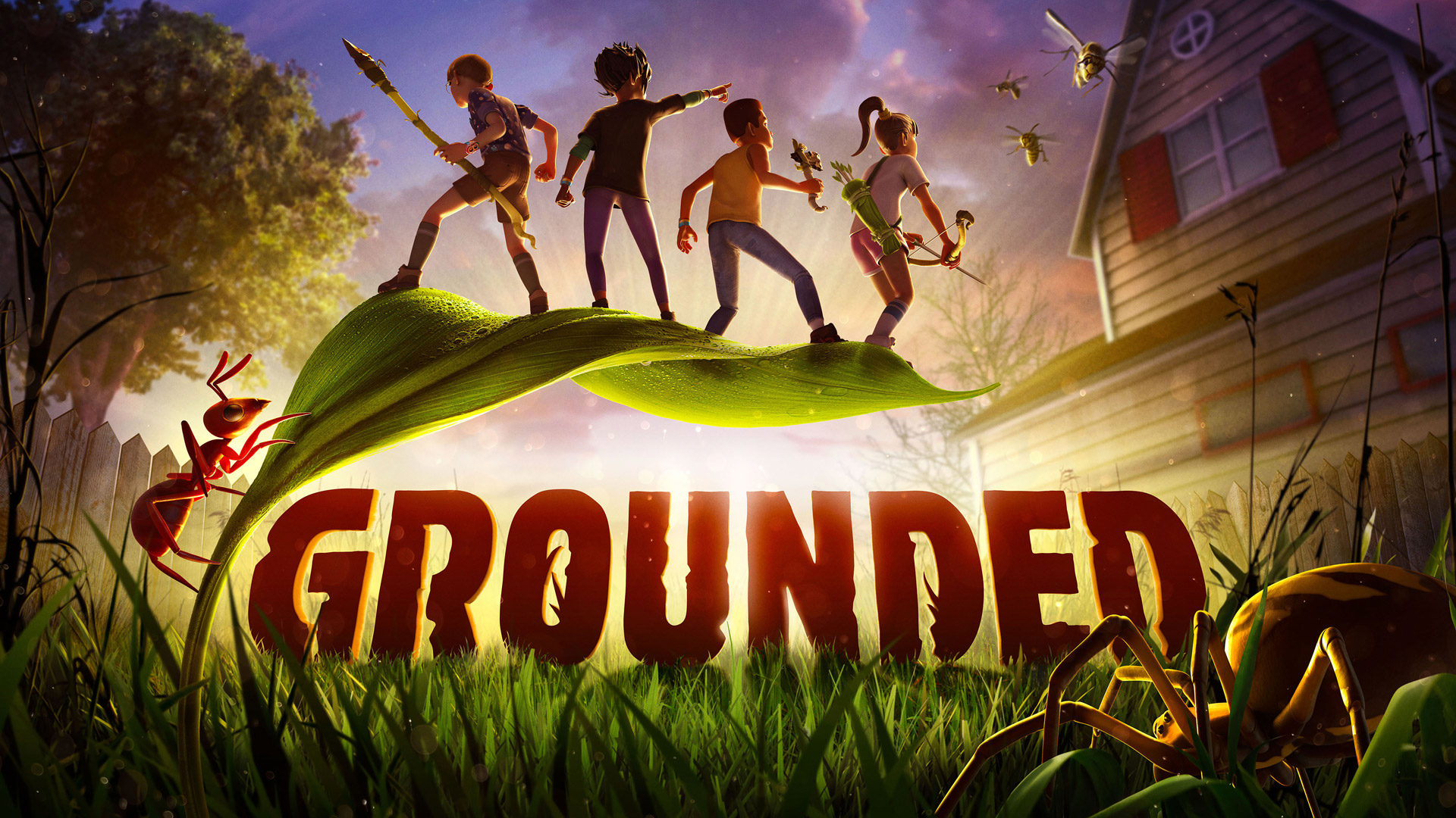 تحديث جديد للعبة Grounded يمنحنا حبال للتزحلق عليها و المزيد!!