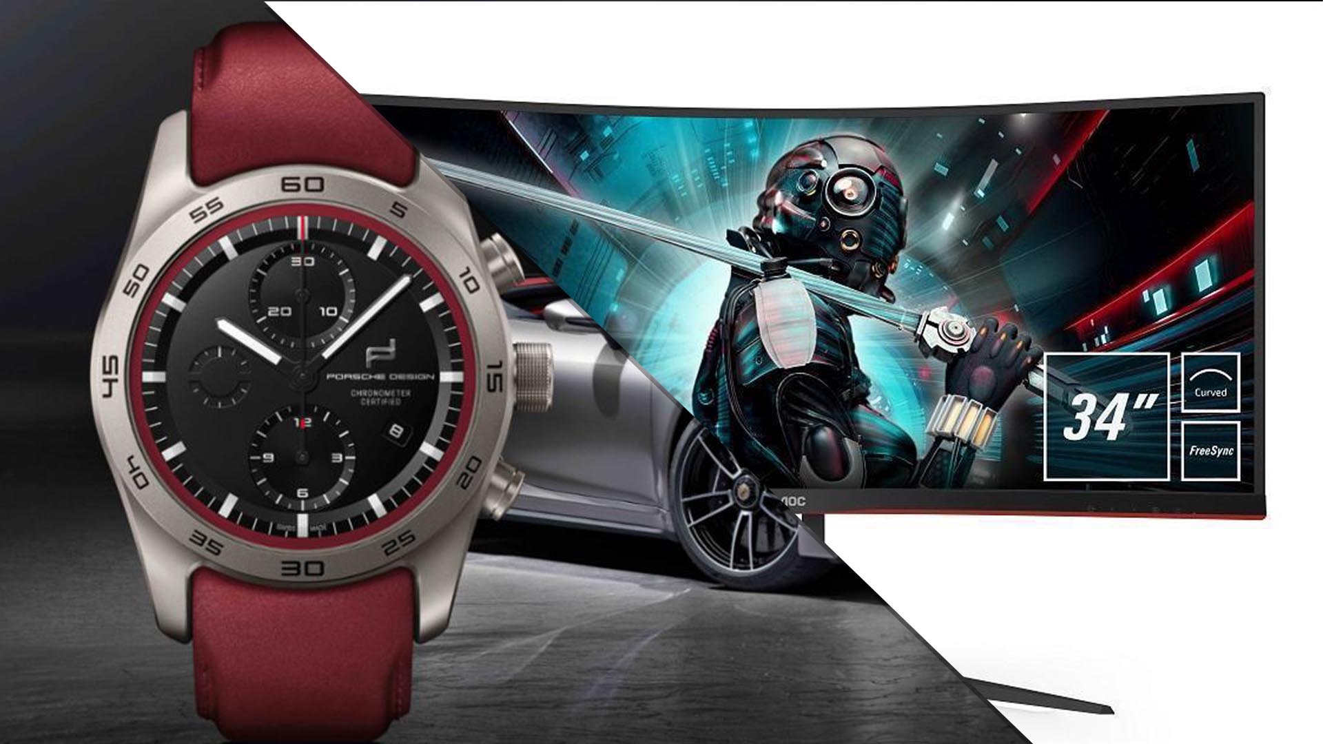 شراكة قوية في عالم شاشات اللاعبين بين Porsche Design و AOC