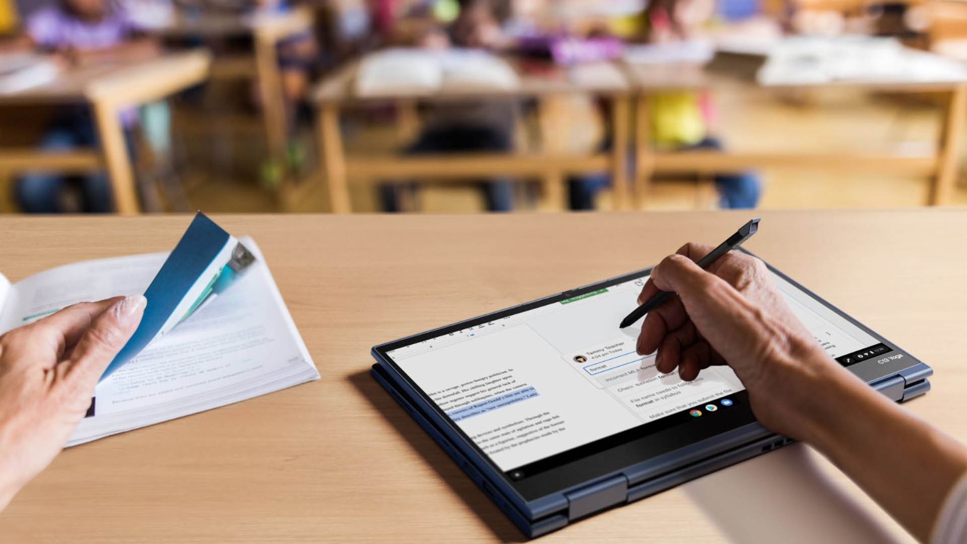 Lenovo تعلن عن الجهاز المحمول ThinkPad C13 Yoga Chromebook