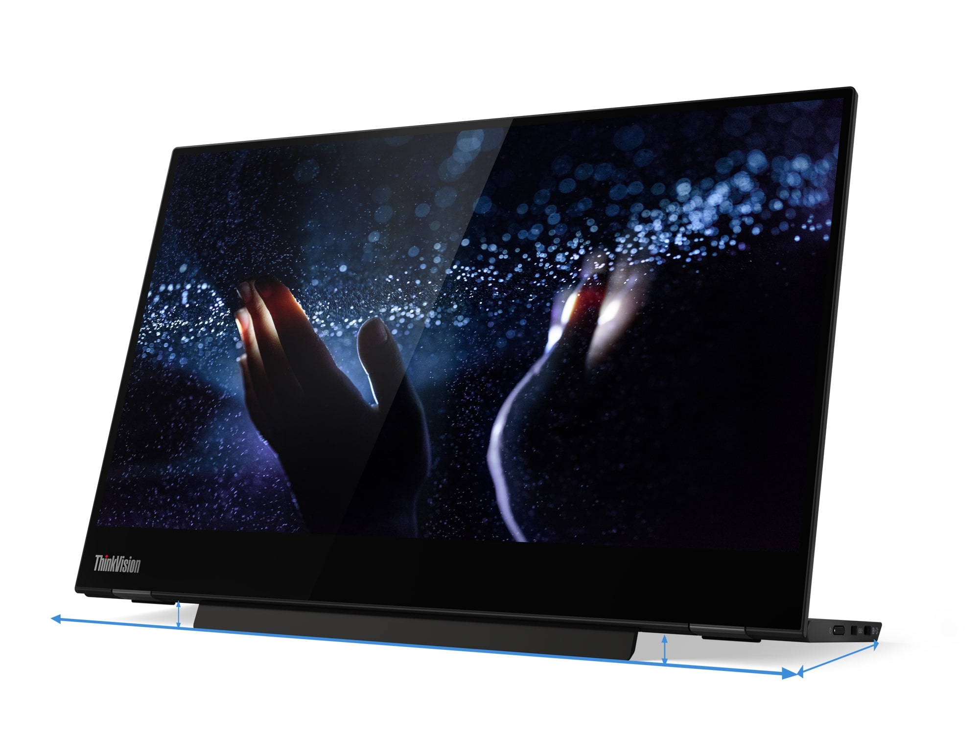 شركة Lenovo تعلن عن شاشة ThinkVision M14t المحمولة لمحبي التنقل