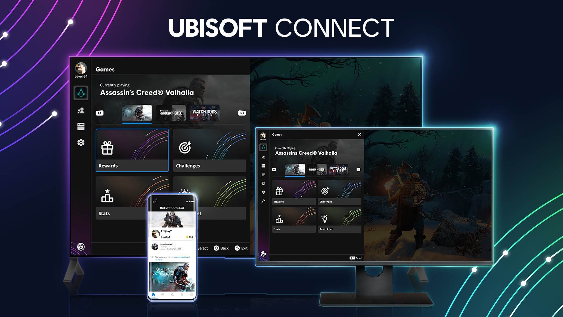 تقدمك سيظل محفوظاً عبر المنصات من خلال خدمة Ubisoft Connect الجديدة!