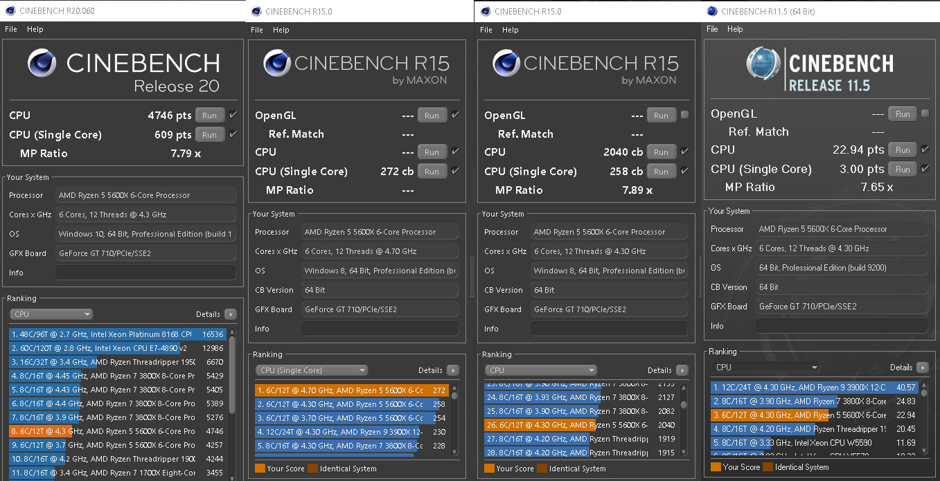 تسريب نتائج معالج Ryzen 5 5600X يؤكد على زيادة في أداء النواة الواحدة