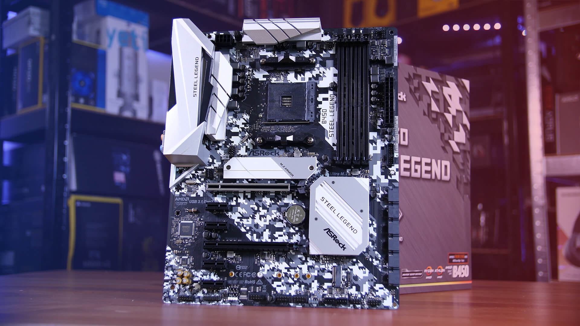 لوحات ASRock بشريحة B450 حصلت على دعم معالجات AMD Ryzen 5000!
