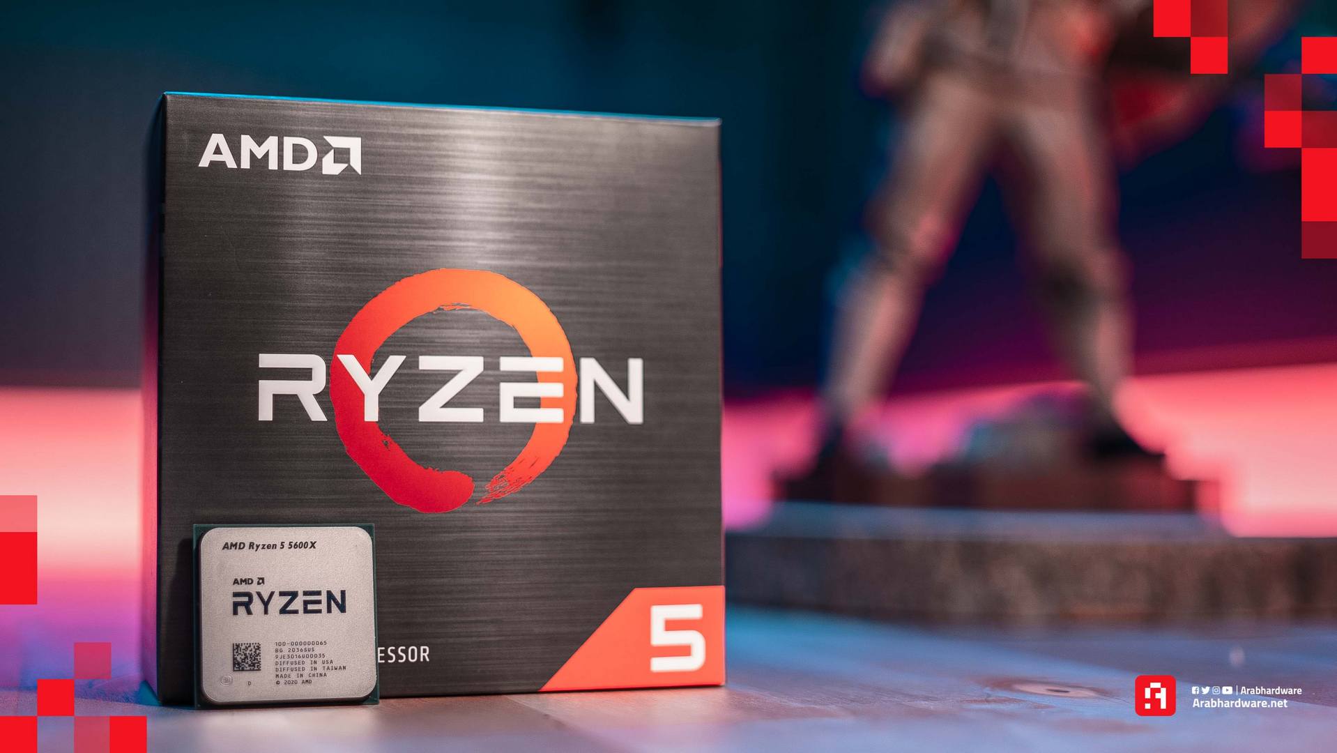 معالج الكمبيوتر AMD Ryzen 5 5600X