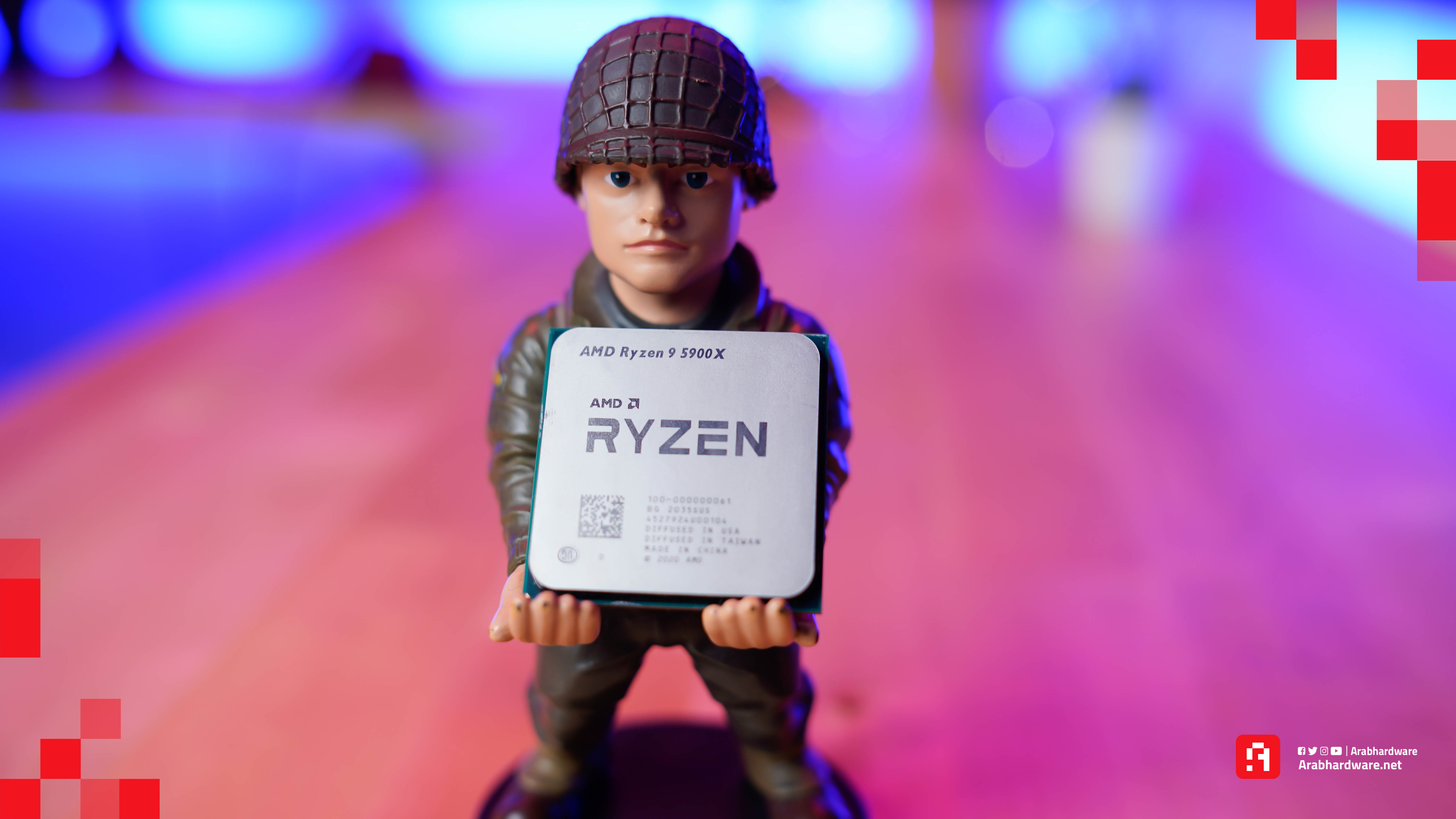 معالج AMD Ryzen 5900X يعمل على لوحة بشريحة A320M في تجربة غريبة!