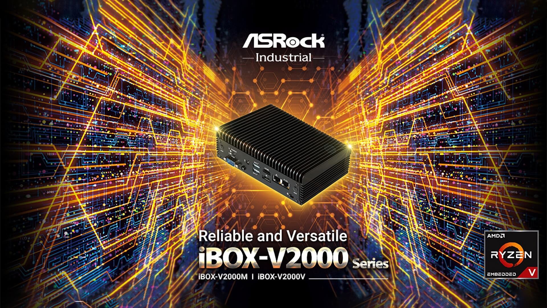 معالجات AMD Ryzen V2000 المضمنة تصل لأجهزة ASRock iBOX الجديدة!