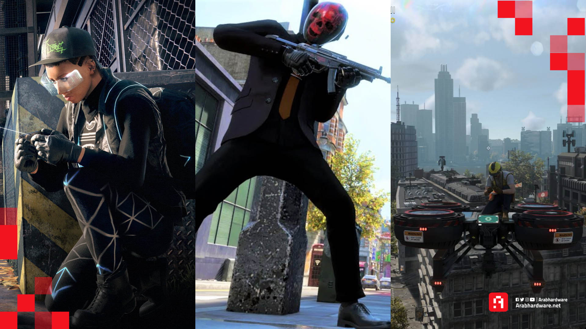 كيف تصير John Wick ،مخترق محترف أو تركب Drone في Watch Dogs Legion ؟