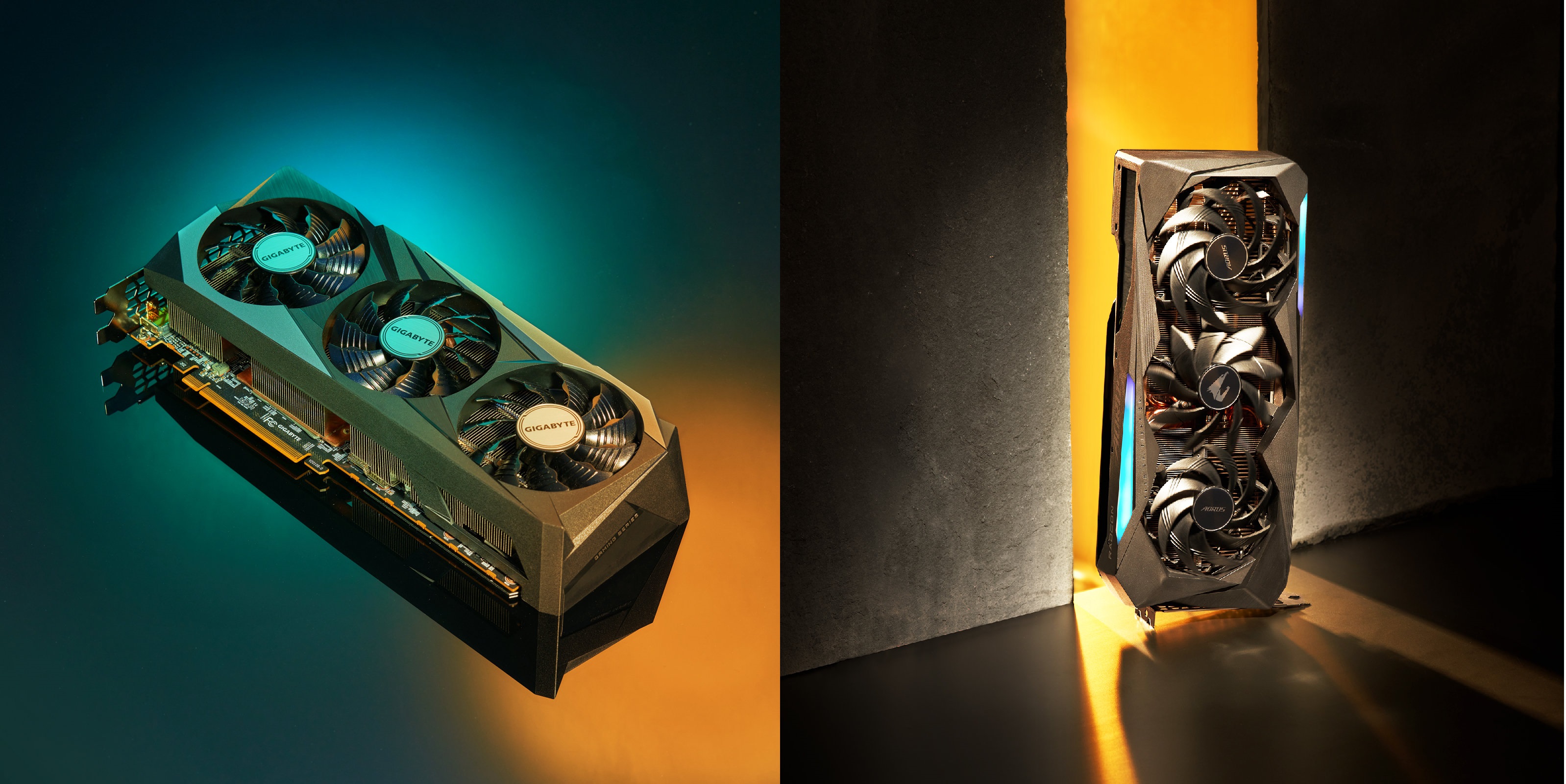 شركة Gigabyte تكشف عن نسخها الخاصة من بطاقات AMD Radeon RX 6800!