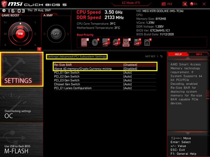 MSI BIOS Update AMD SMA