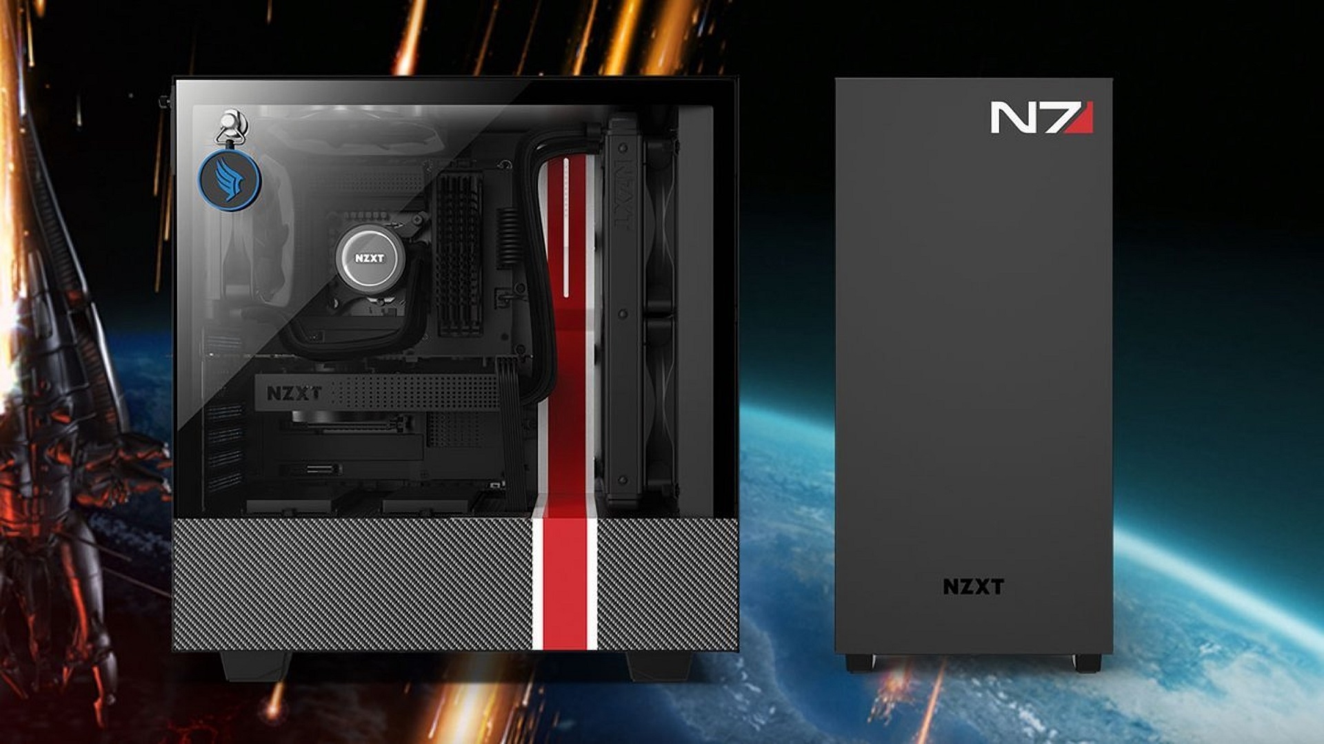 صندوق NZXT CRFT 07 يأتي لنا بتصميم جديد مستوحى من لعبة Mass Effect!