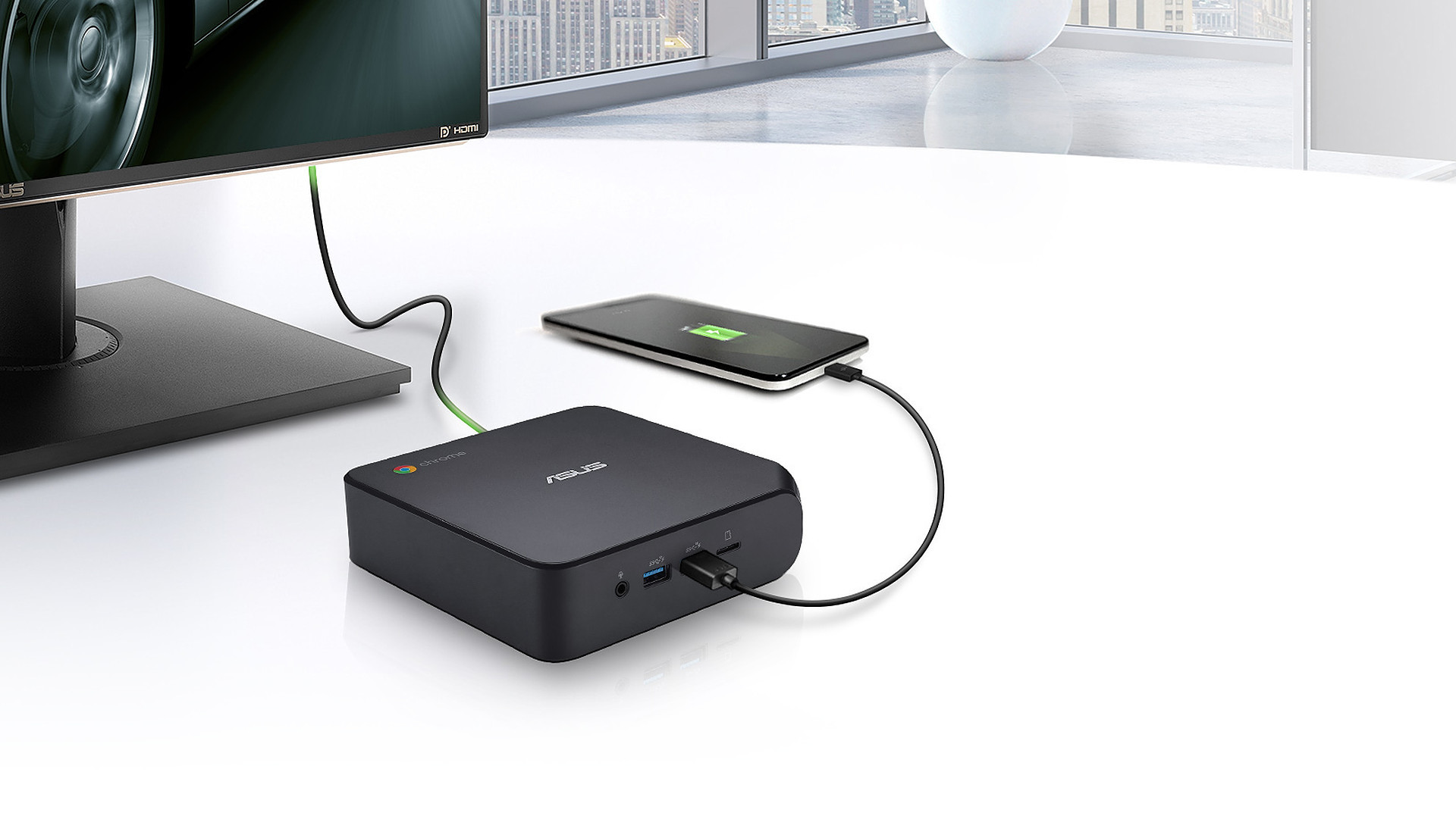 شركة ASUS تعلن عن جهاز حاسوب Chromebox 4 بنظام تشغيل Chrome