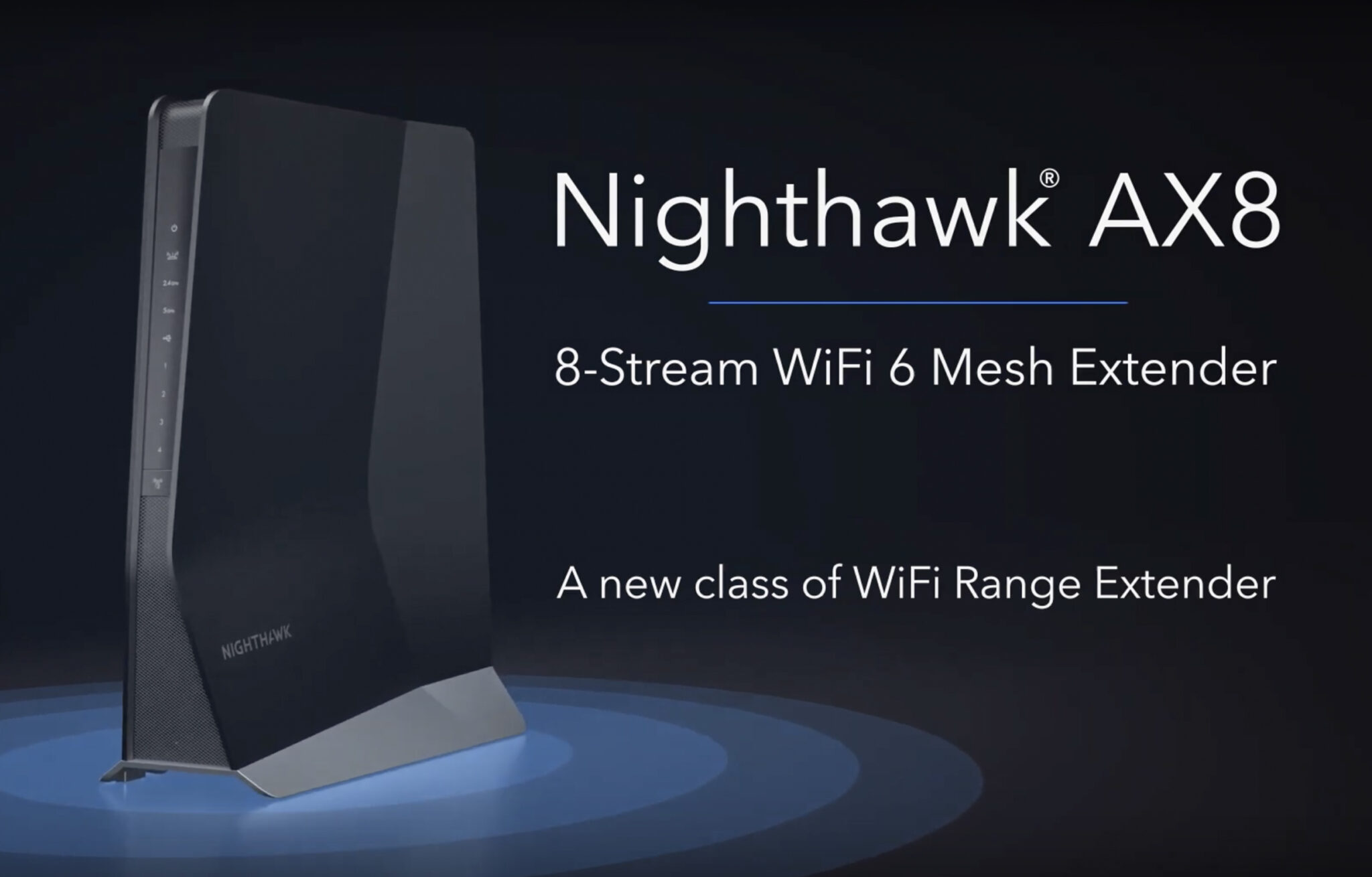 شركة Netgear تعلن عن جهاز Nighthawk EAX80 لتعظيم اشارة شبكة Wi-Fi 6