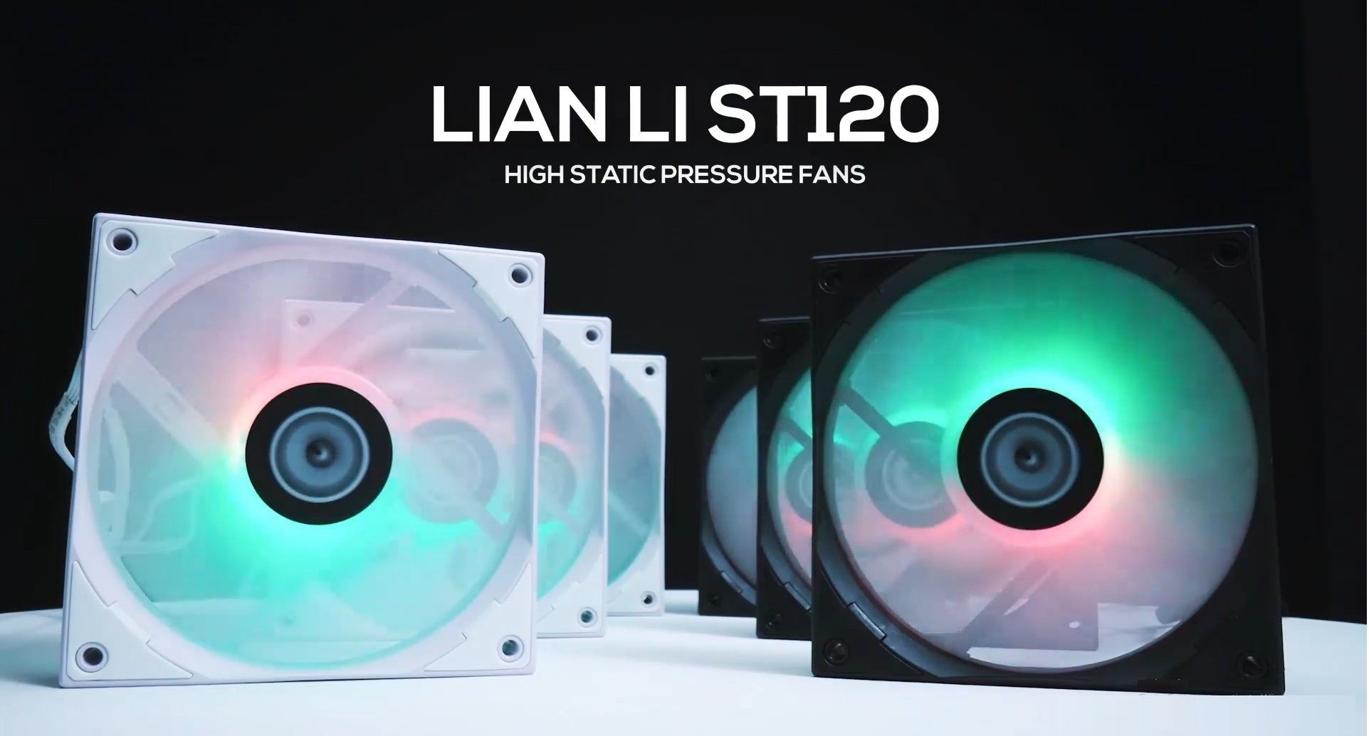 مروحة ST120 تصل من Lian Li للمزج بين الجماليات والأداء الممتاز!